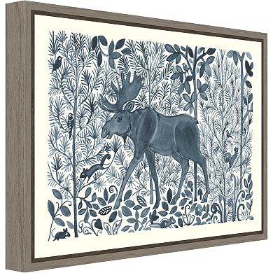 Amanti Art Forest Life VI Canvas Framed Wall Art