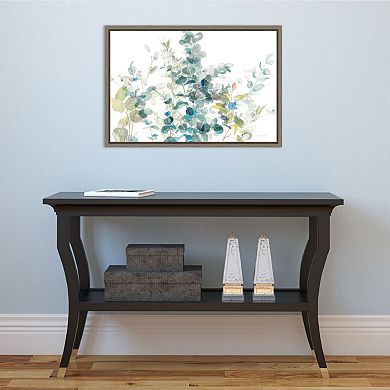Amanti Art Eucalyptus I Canvas Framed Wall Art