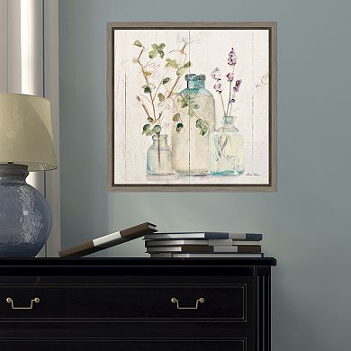 Amanti Art Blossoms V Canvas Framed Wall Art