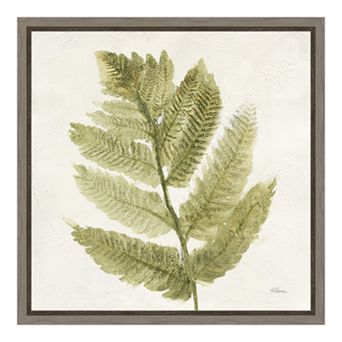 Amanti Art Forest Ferns I Canvas Framed Wall Art