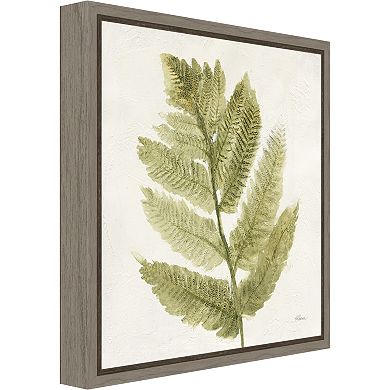 Amanti Art Forest Ferns I Canvas Framed Wall Art