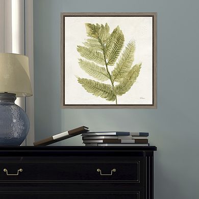 Amanti Art Forest Ferns I Canvas Framed Wall Art