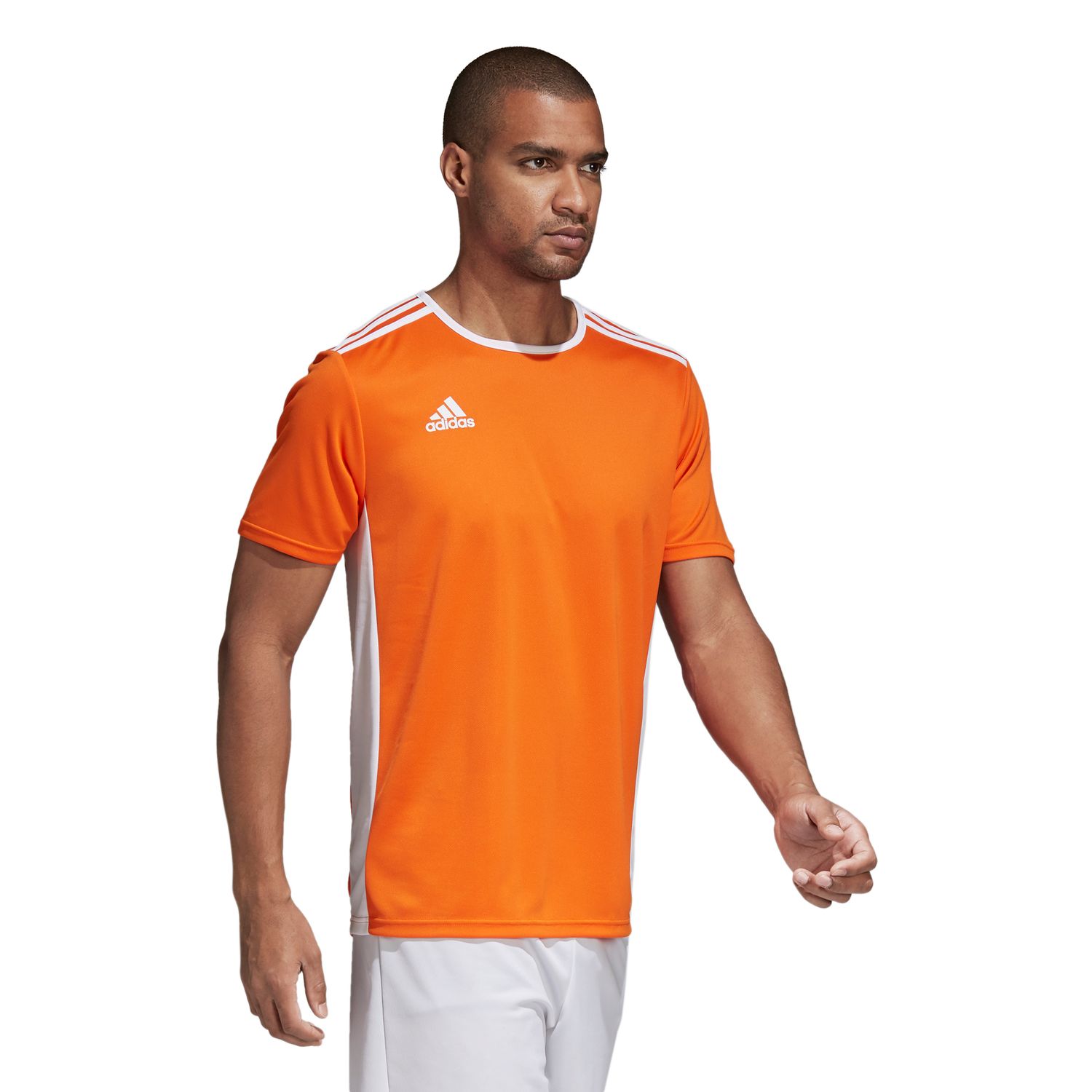 orange adidas shirt mens