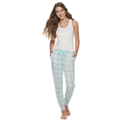 Juniors' PJ Couture Cozy Soft Banded-Bottom Pajama Pants 
