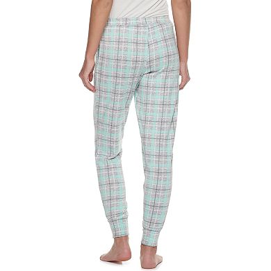 Juniors' PJ Couture Cozy Soft Banded-Bottom Pajama Pants