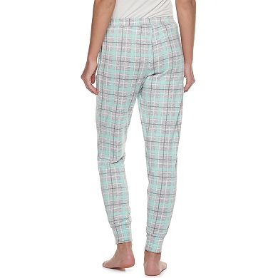 Juniors' PJ Couture Cozy Soft Banded-Bottom Pajama Pants 