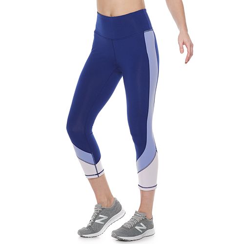 Women's Tek Gear® Colorblock Shapewear HighWaisted Capri Leggings