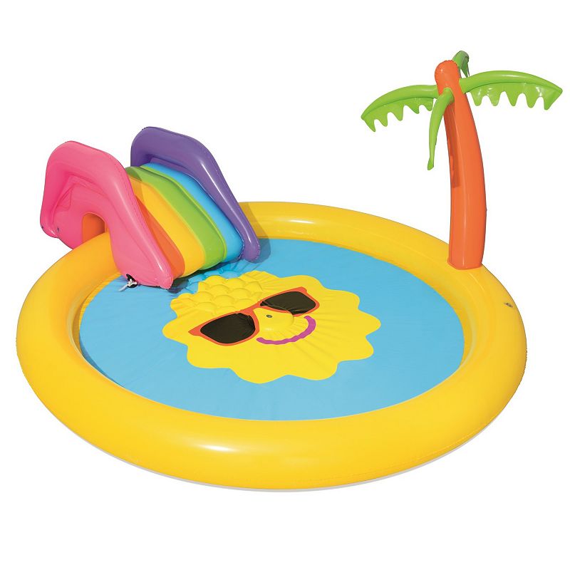 H2OGO! 79 x 67 x 41 Sunnyland Splash Play Pool, Multicolor