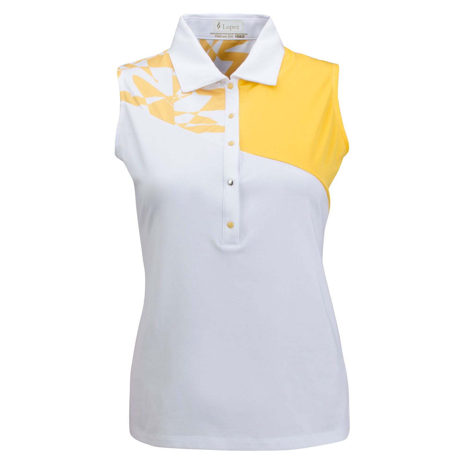 plus size sleeveless polo