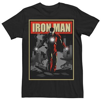 Men's Iron Man Poster Tee