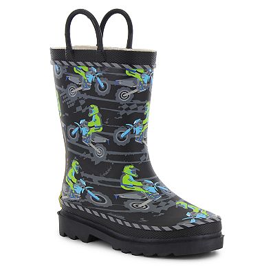Jan And Jul Shoes Western Chief Kid's Camo Lighted Rain Boots At