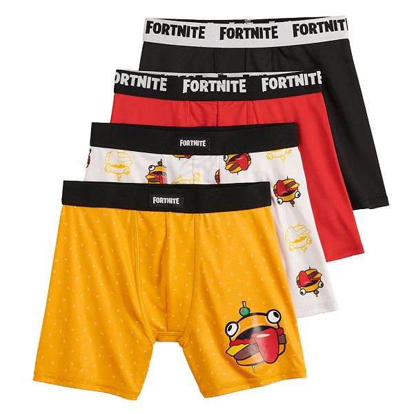 Fortnite Boys' Boxers - Children's Cotton Boxer Shorts - Pack of 2,  Multicolored : : Fashion