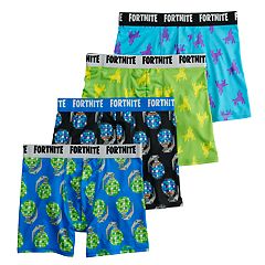 boys 8 12 fortnite 4 pack boxer briefs - fortnite swim trunks