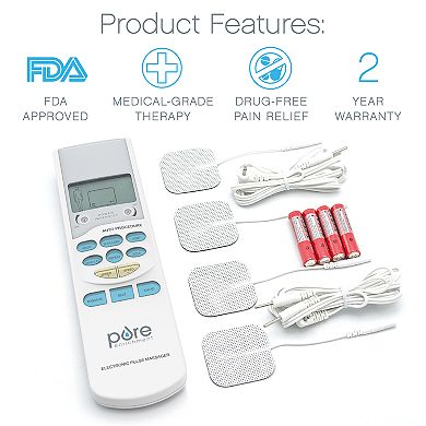 Pure Enrichment PurePulse TENS Electronic Pulse Massager