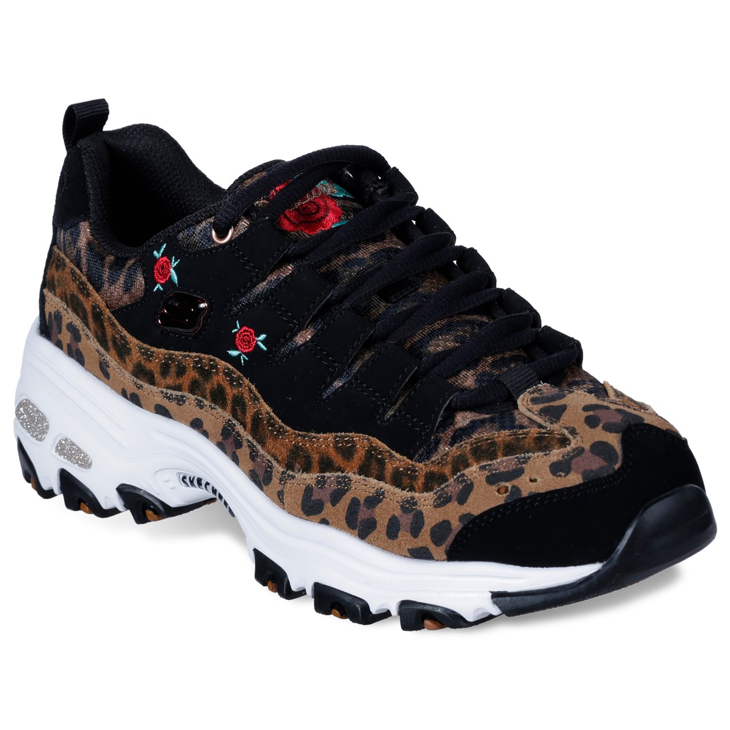 skechers leopard sneakers