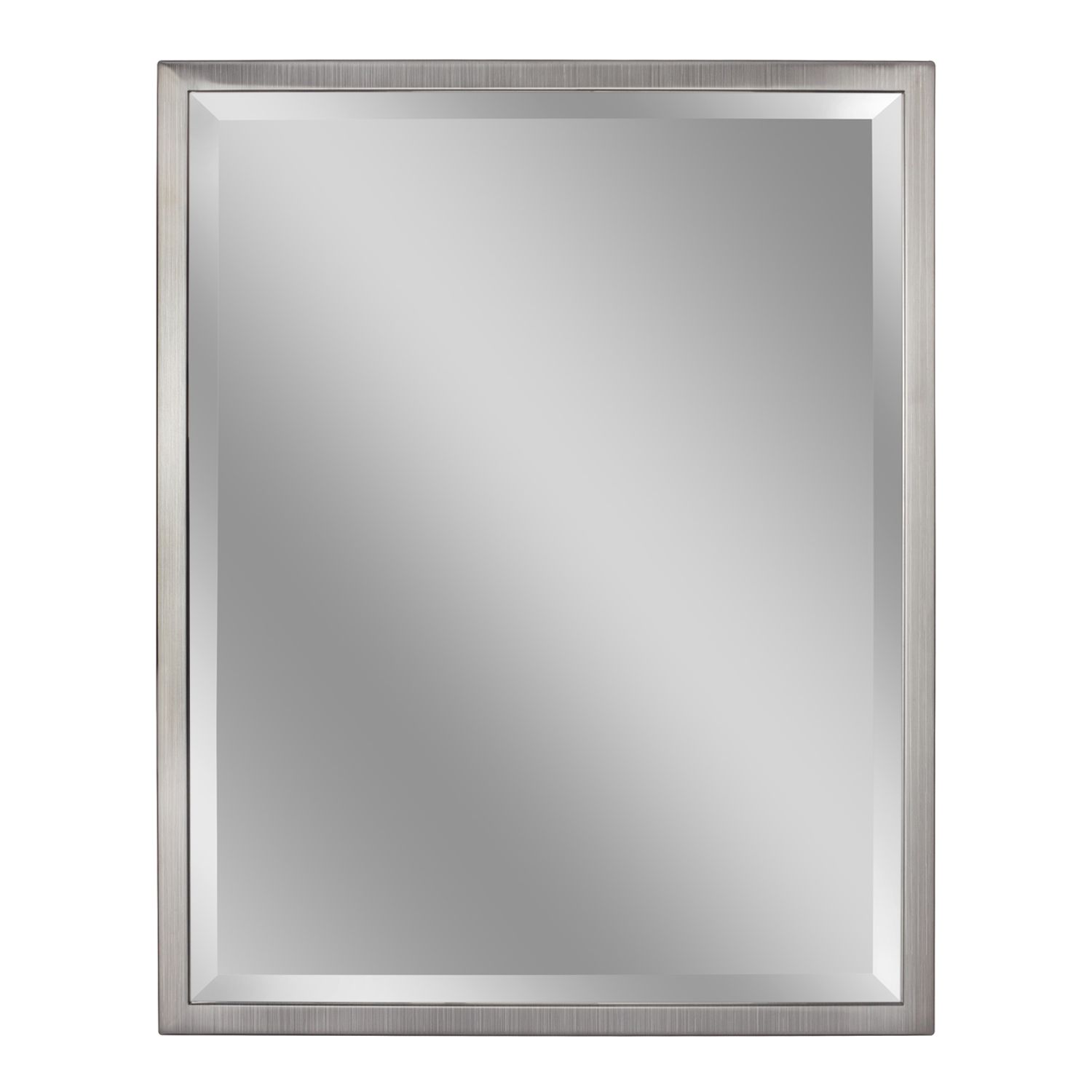 Image for Head West Classic Brush Nickel Wall Mirror at Kohl's.