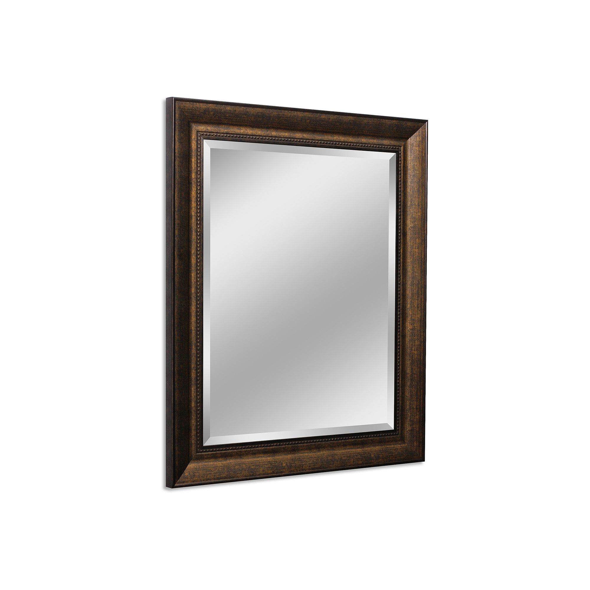 Head West Copper Beaded Wall Mirror, Multi