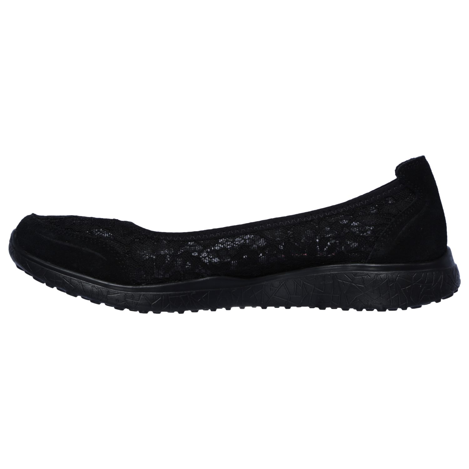 skechers microburst sweet bloom women's skimmer flats