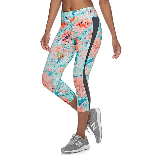 Women's Tek GearÂ® Performance Curved Panel Midrise Capri Leggings