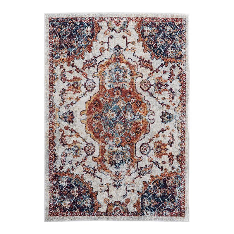 United Weavers Bali Melaya Rug, Beig/Green, 12.5X15 Ft