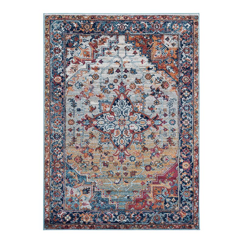 United Weavers Bali Komoto Rug, Multicolor, 8Ft Rnd