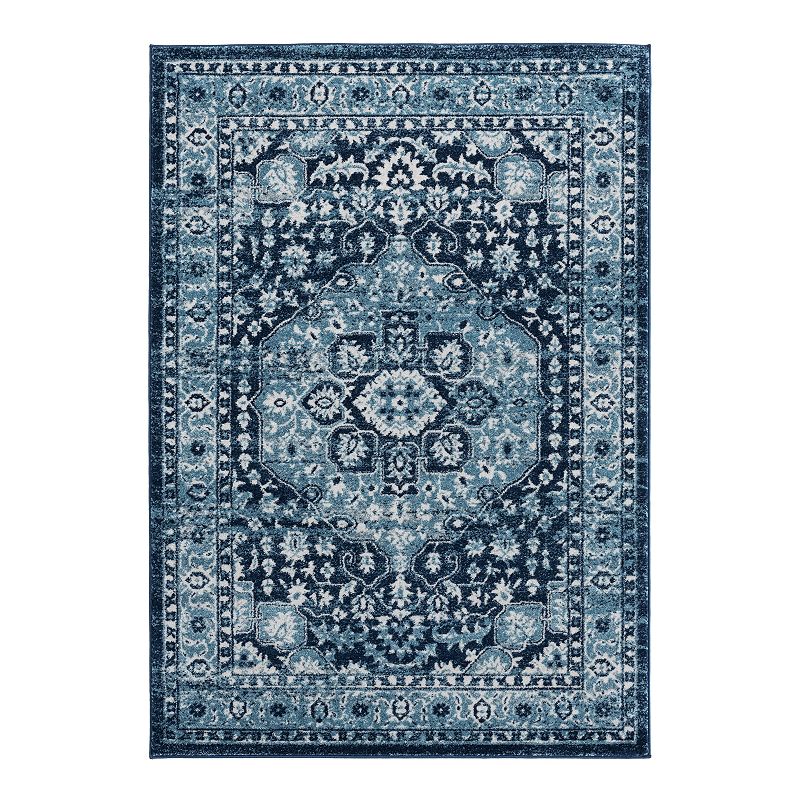 United Weavers Bali Caymen Rug, Blue, 8Ft Rnd