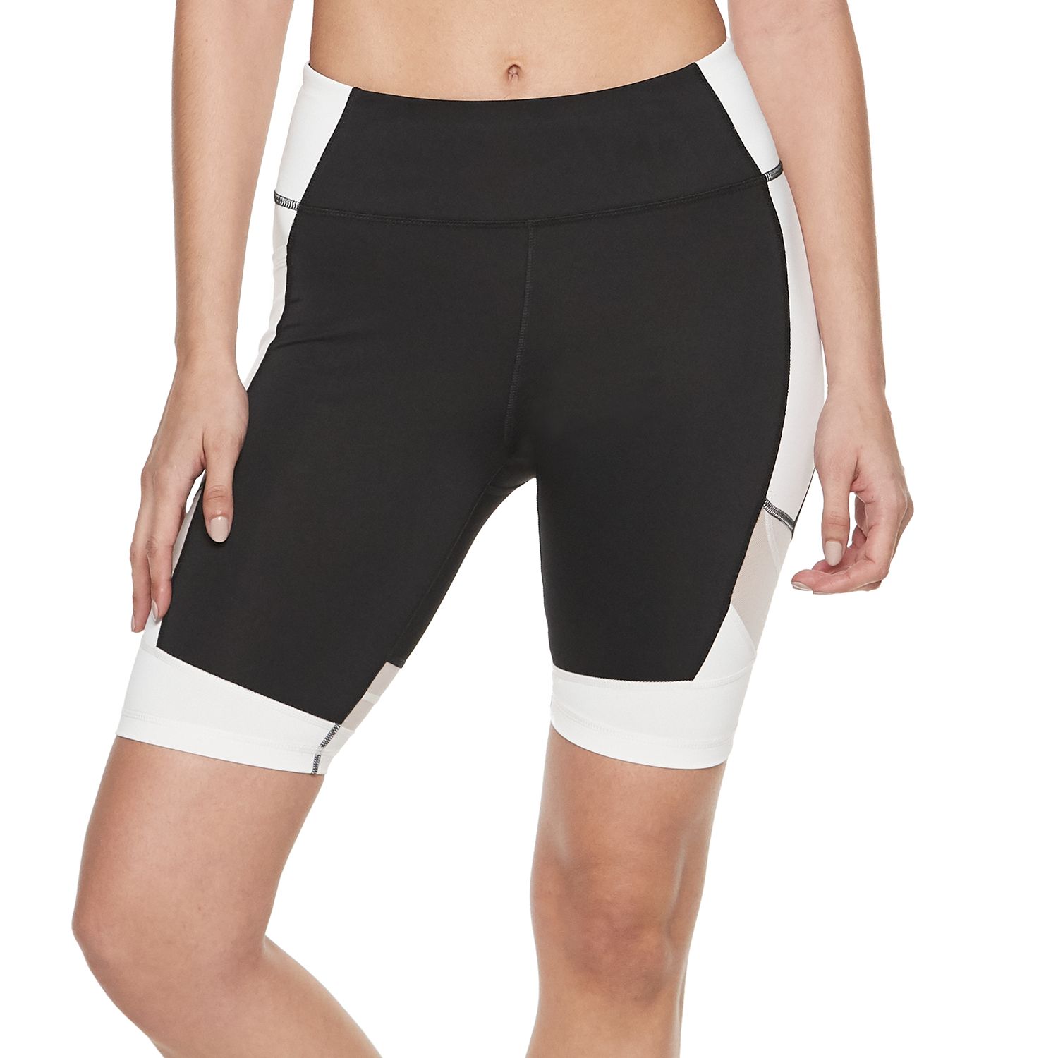 fila mesh biker shorts