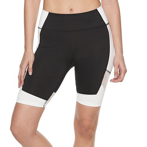 Women's FILA SPORT® Mesh Panel Bike Shorts