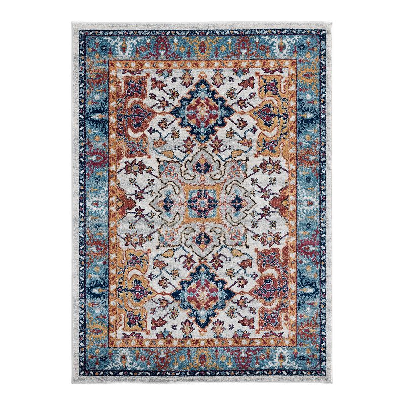 United Weavers Bali Cyprus Rug, Blue, 12.5X15 Ft