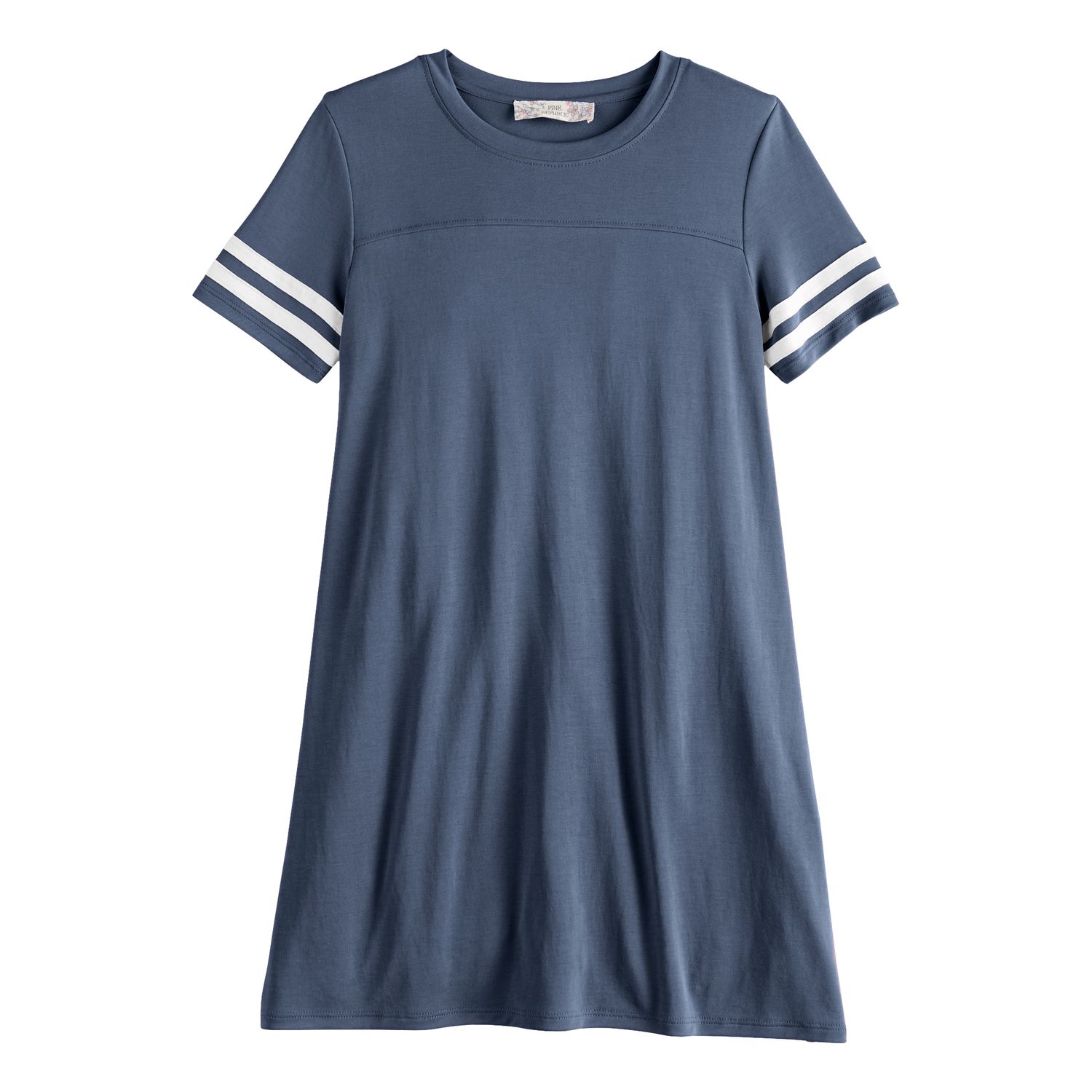 solid t shirt dress