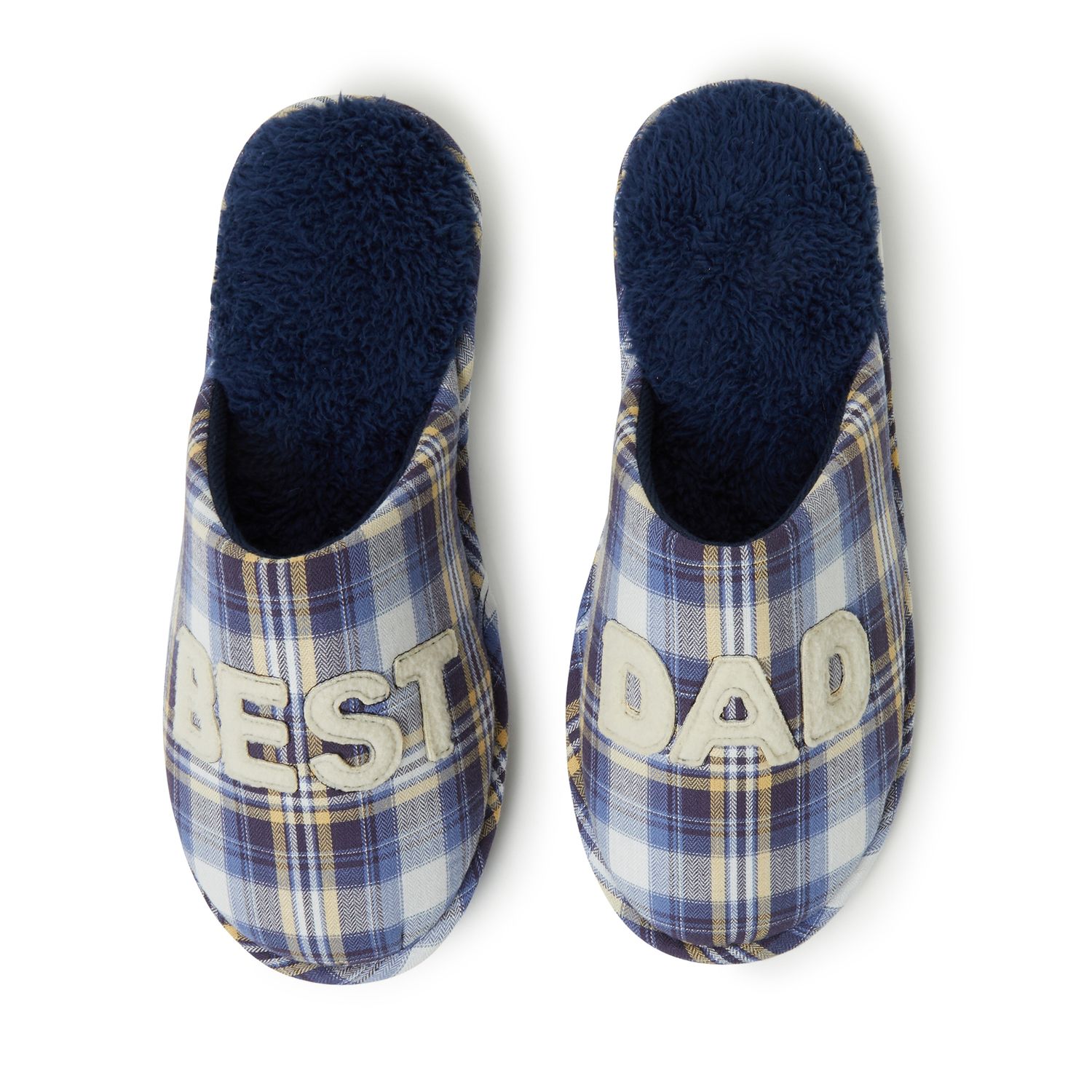 dearfoams best dad slippers