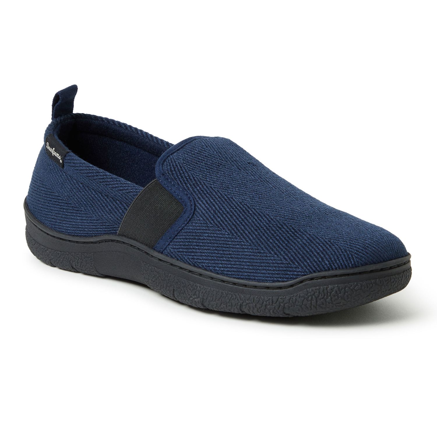 men's closed back slippers