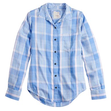 Juniors' SO® Button-Down Shirt