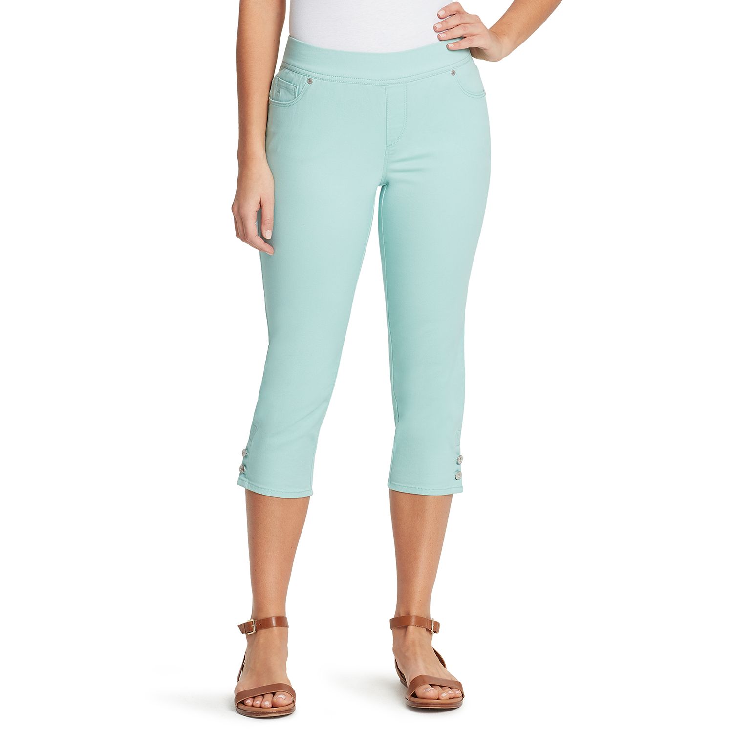 gloria vanderbilt avery pull on capris