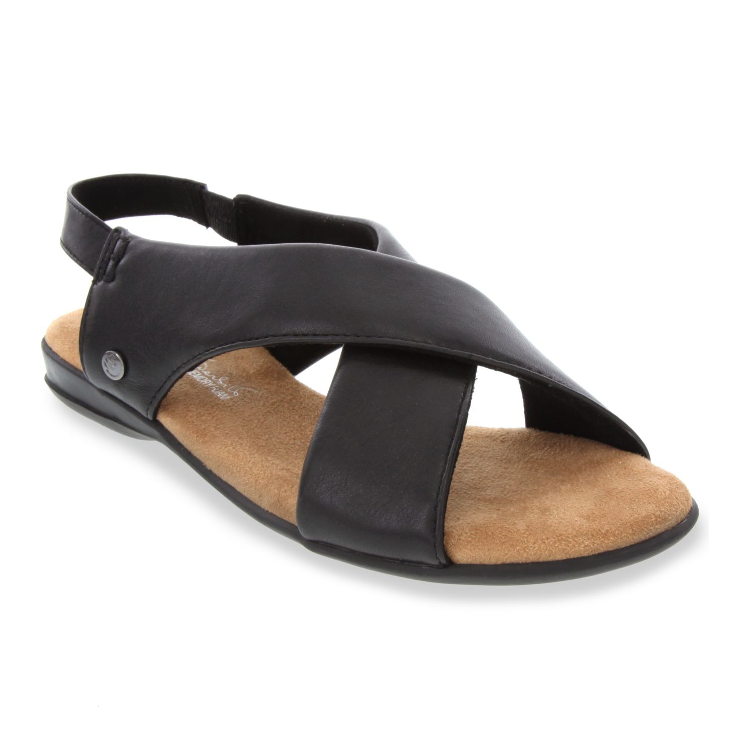 criss cross flat sandals