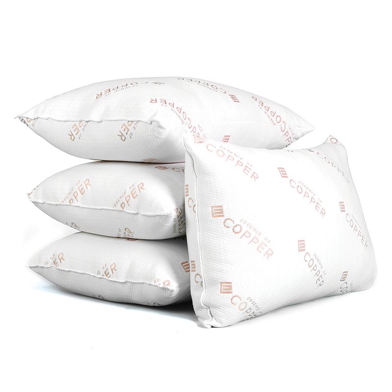 39474762 Essence of Copper Knit 4-pack Pillow, White, JUMBO sku 39474762