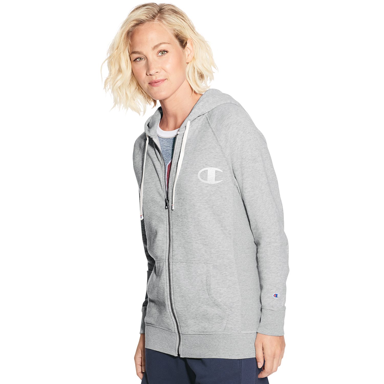 women's french terry zip hoodie