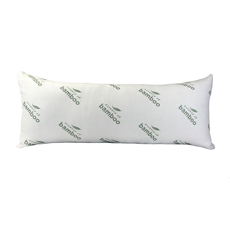 Essence of Bamboo Body Pillow - Made with Rayon from Bamboo, White, BODY PI