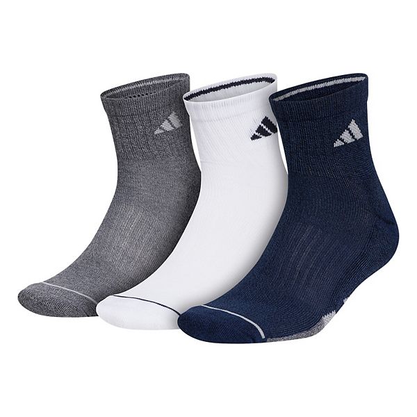 Men's adidas Cushioned II 3-pack Quarter Socks