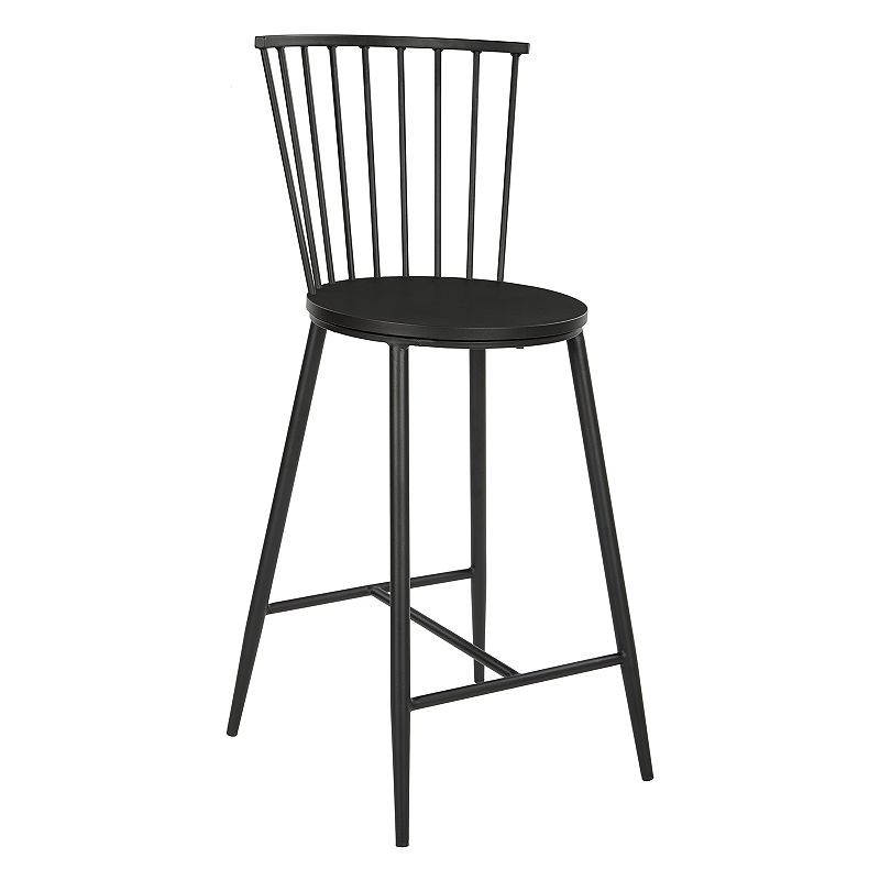 OSP Home Furnishings Bryce Counter Stool, Black