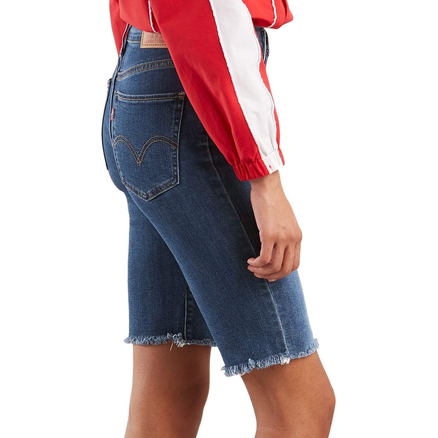 levi's mile high bike shorts