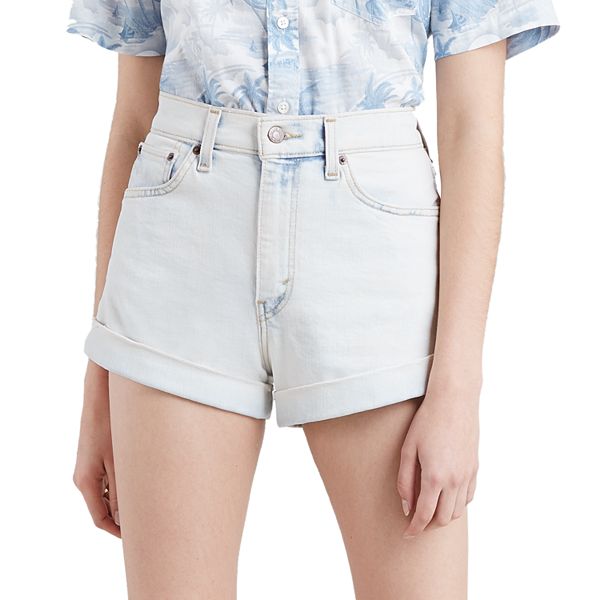 High Waisted Mom Jean Shorts High Waisted Mom Shorts Minifabriek Com