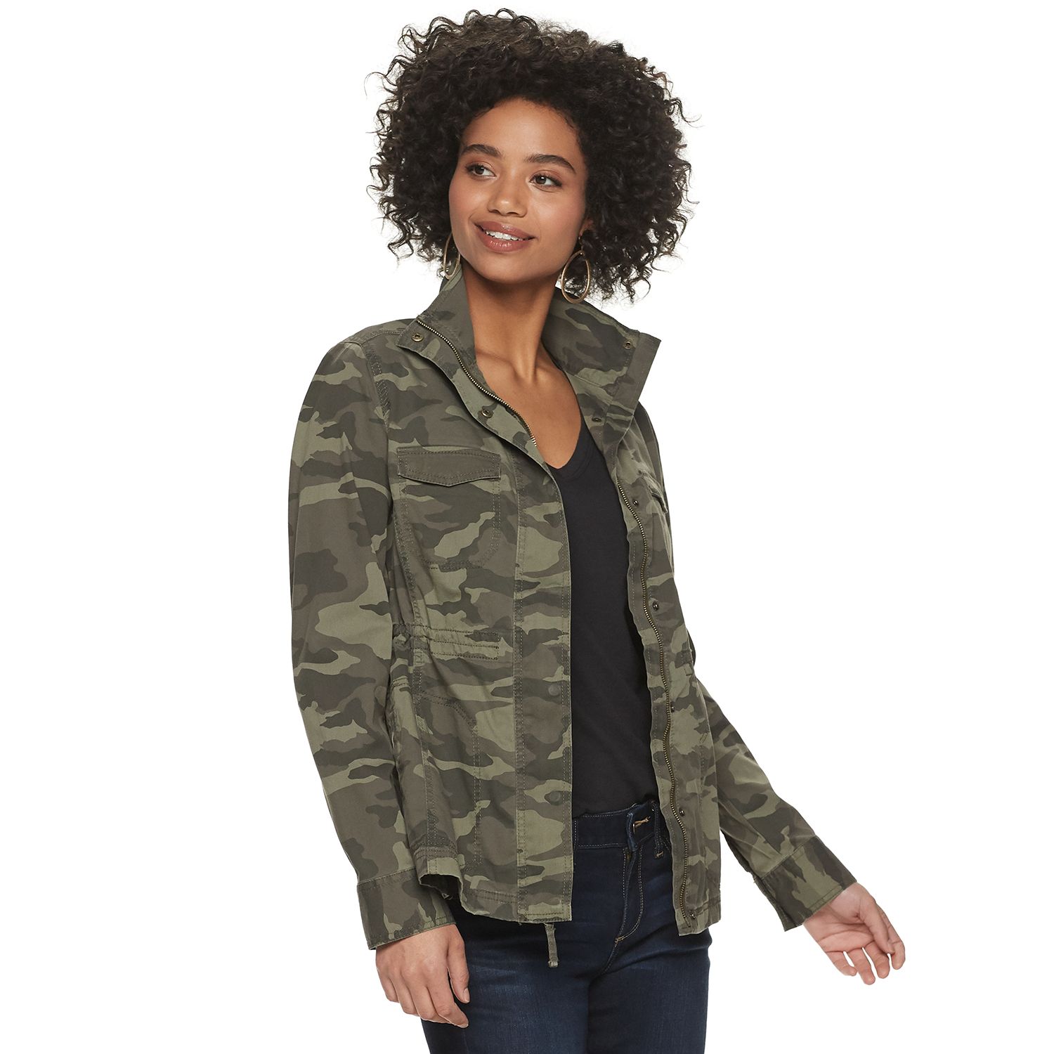 kohls camo jacket