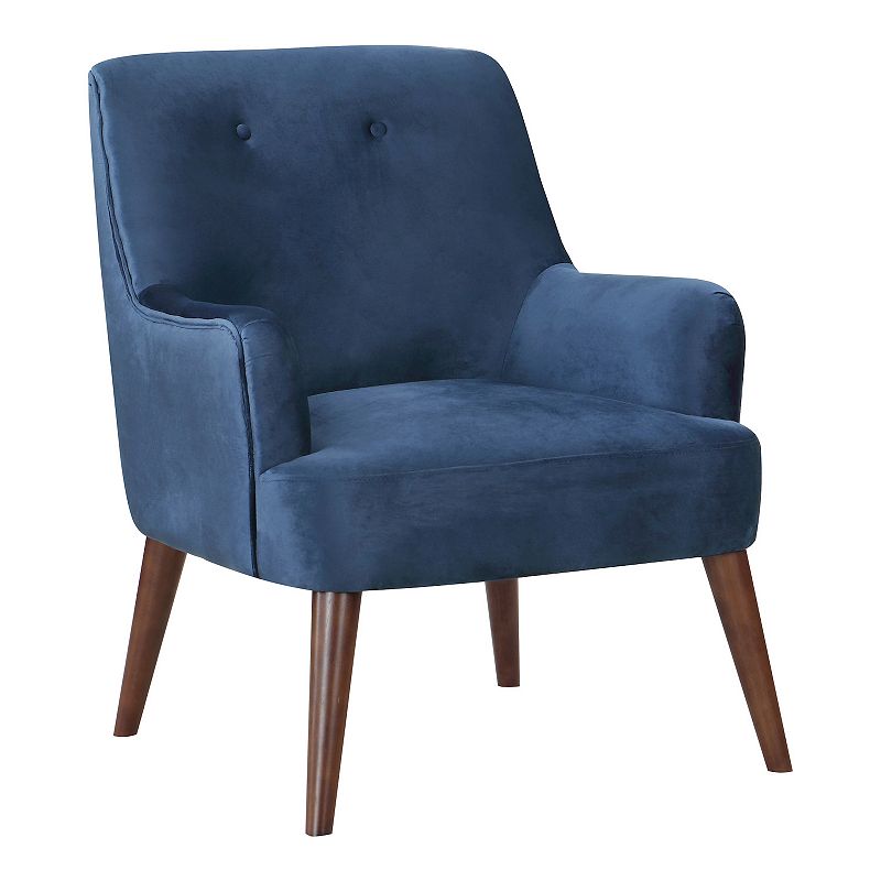 27820561 OSP Home Furnishings Chatou Accent Chair, Blue sku 27820561