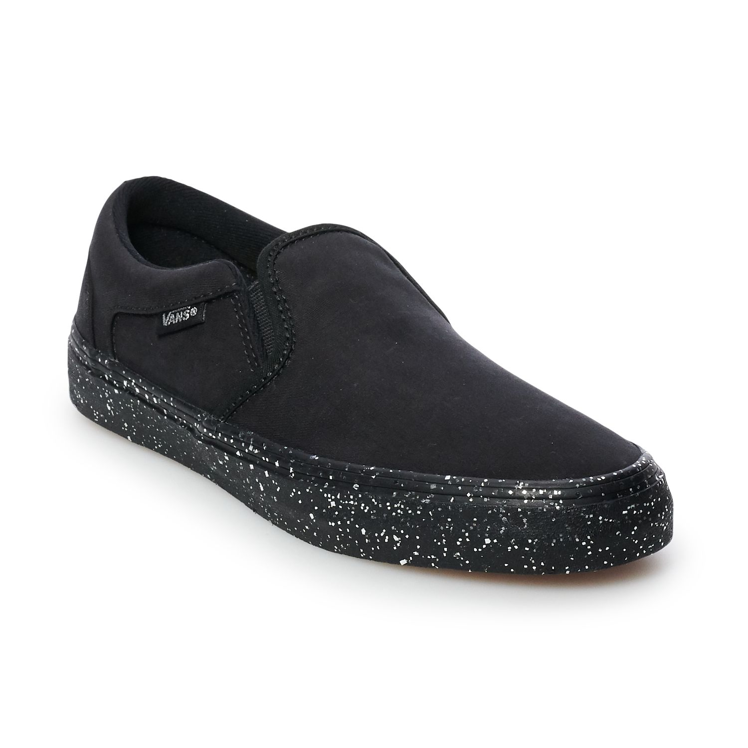 vans asher womens black