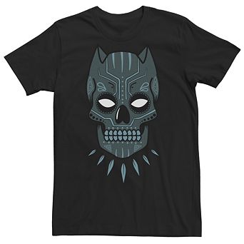 Men's Black Panther Sugar Skull Tee
