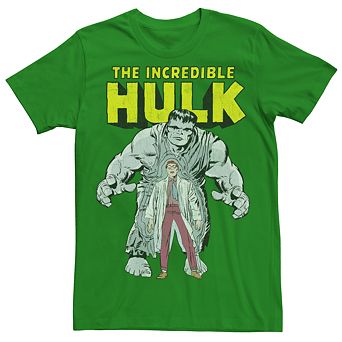 Men's Marvel Retro Hulk Character Tee
