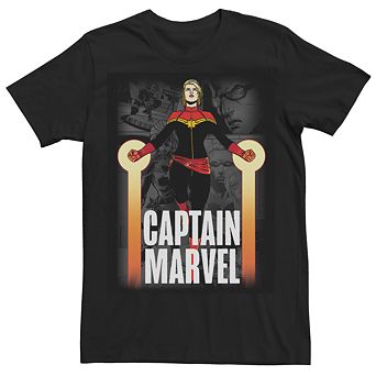 Men's Retro Captain Marvel Tee