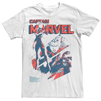 Men's Captain Marvel Retro Tee