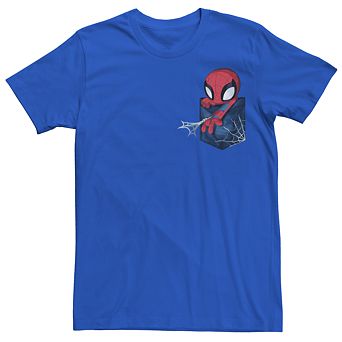 Men's Marvel Spider-Man Pocket Tee
